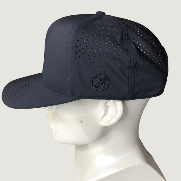 G/FORE Other - G/FORE Golf Hat Onyx Black Perforated Flexfit 110 Quick Turn GMH000100 IEM Logo